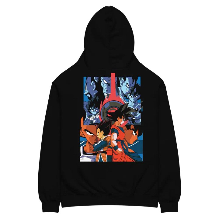 Dynamic Anime-Inspired Oversized Hoodie – Cozy & Stylish Sweatshirt for Anime Fans product image (2)