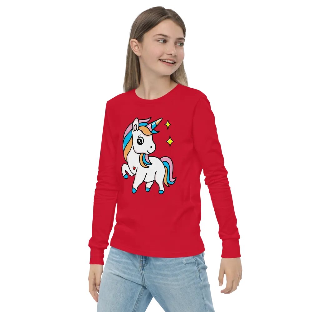 Magical Unicorn Dreams Long Sleeve Tee product image (3)