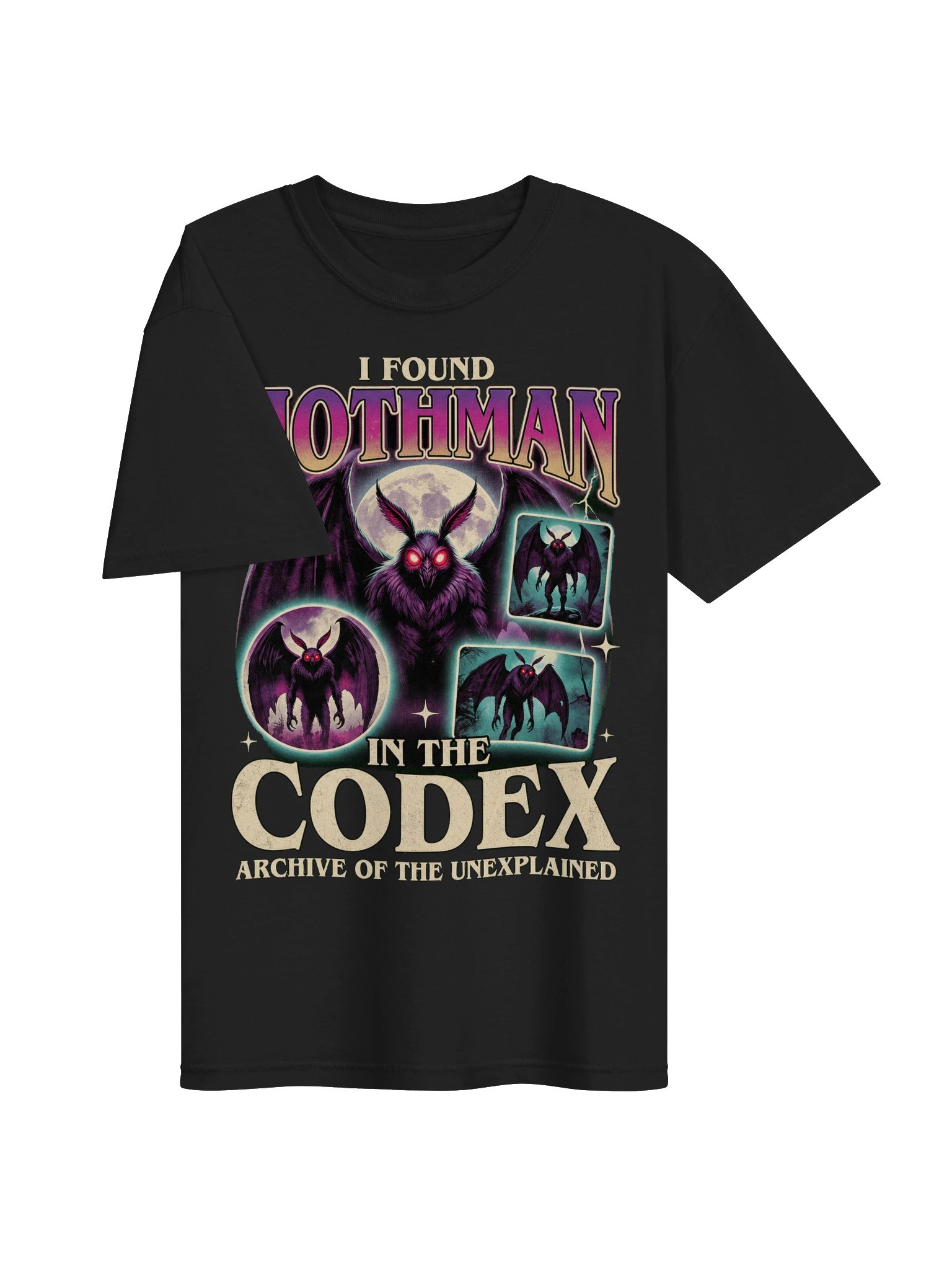 I Found Mothman in the Codex T-Shirt product image (4)