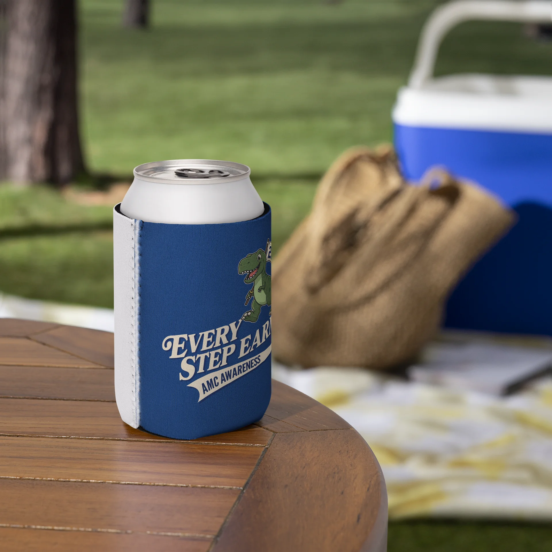 AMC Awareness: Every Step Earned Can Cooler product image (6)