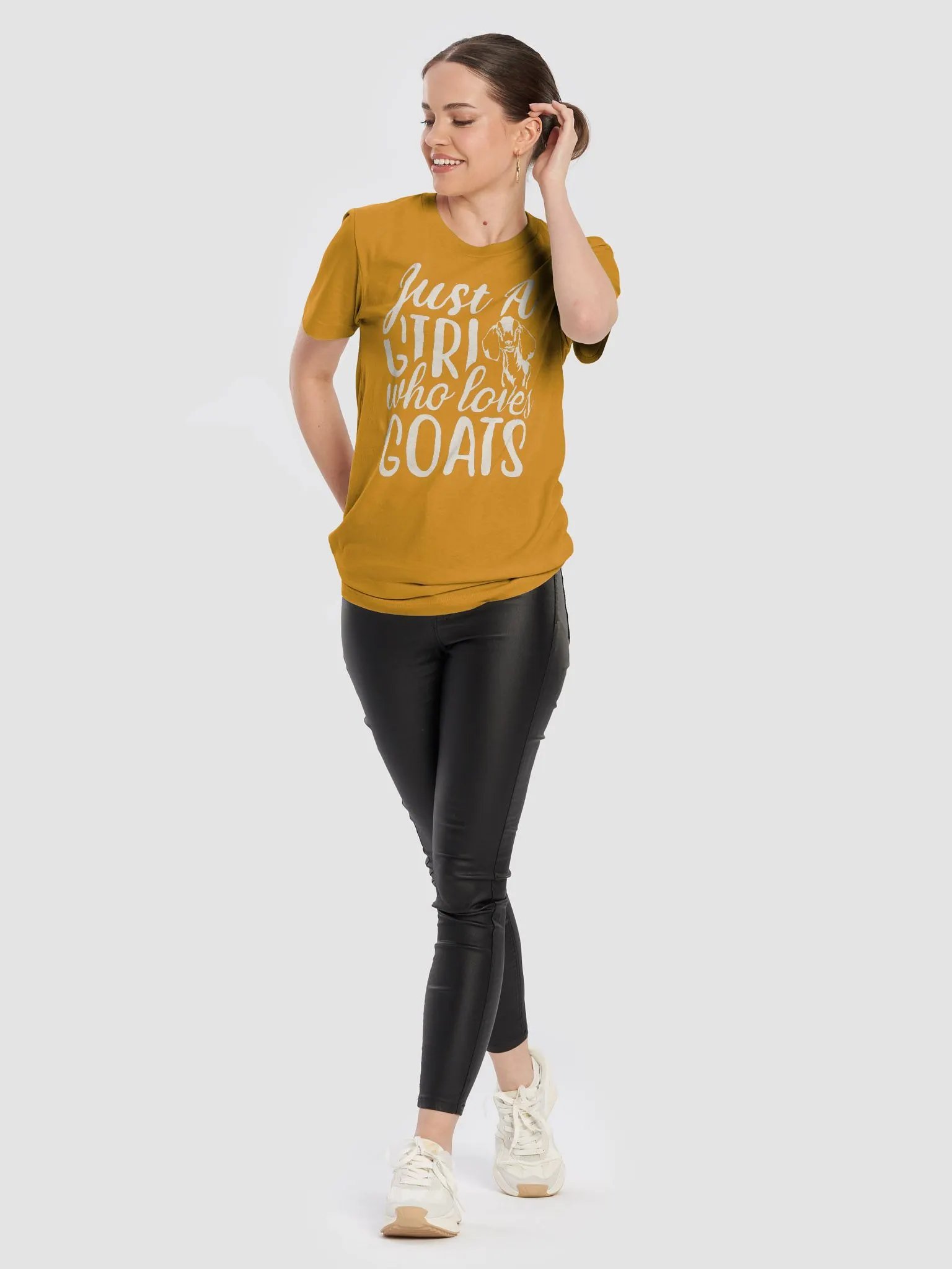 Just a Girl that Loves Nubians Bella + Canvas Shirt product image (60)