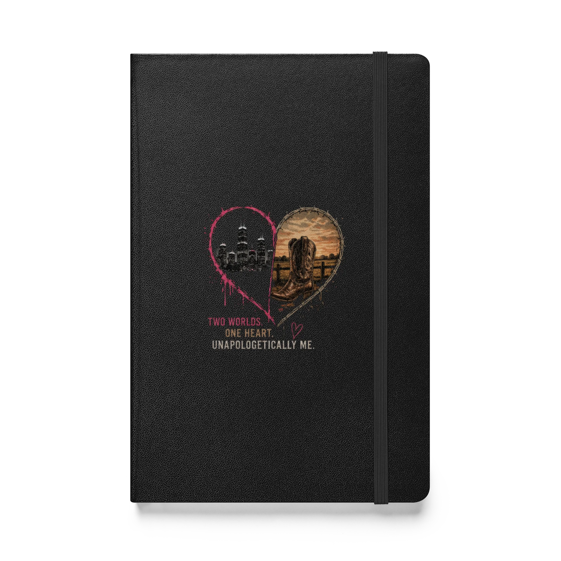 Two Worlds, One Heart — Hardcover Notebook product image (1)
