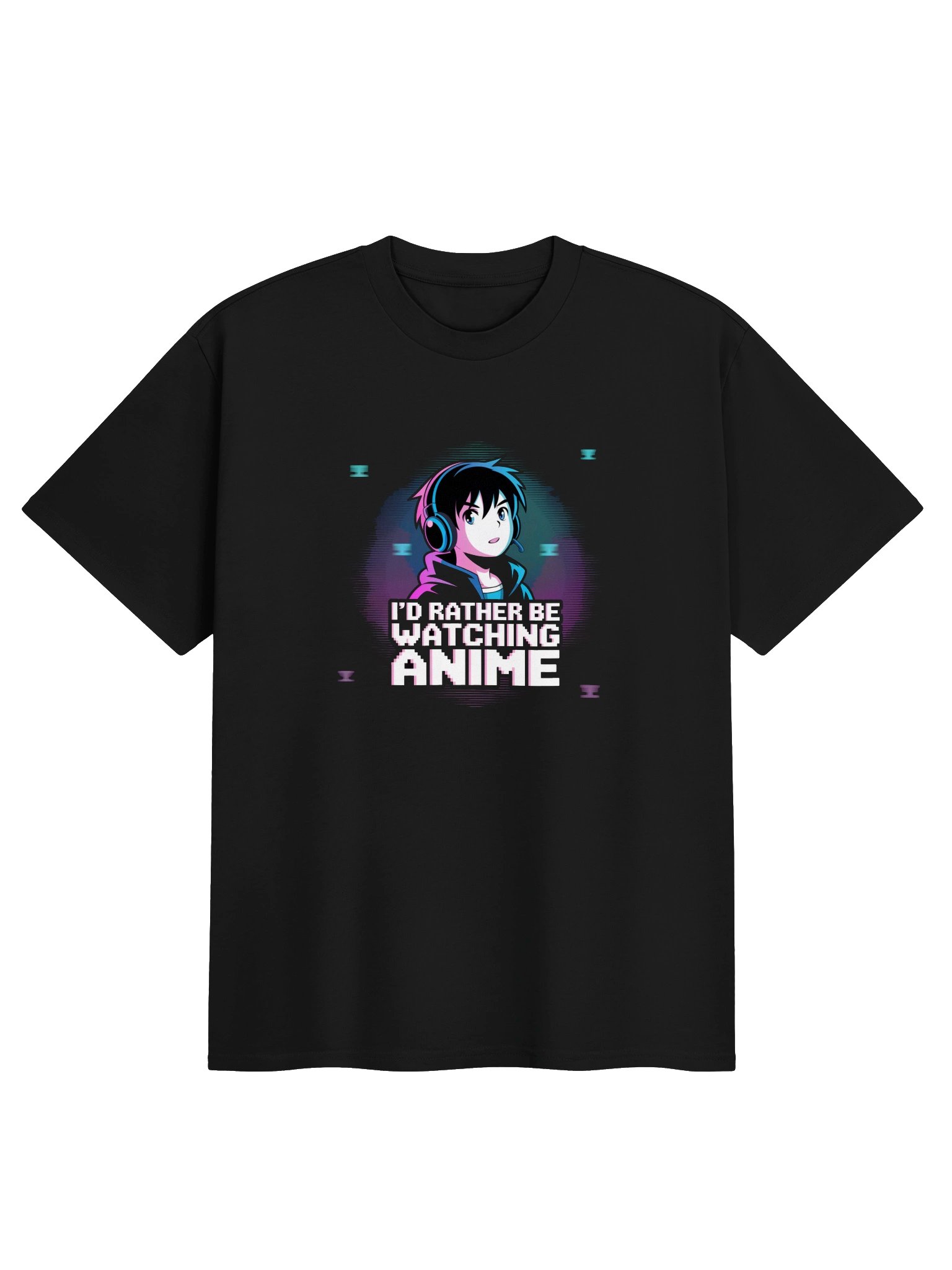I'd Rather Be Watching Anime T-Shirt product image (1)