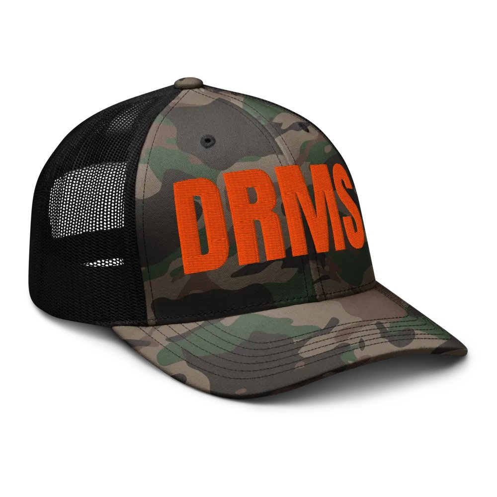 DRMS CAMO TRUCKER HAT product image (6)