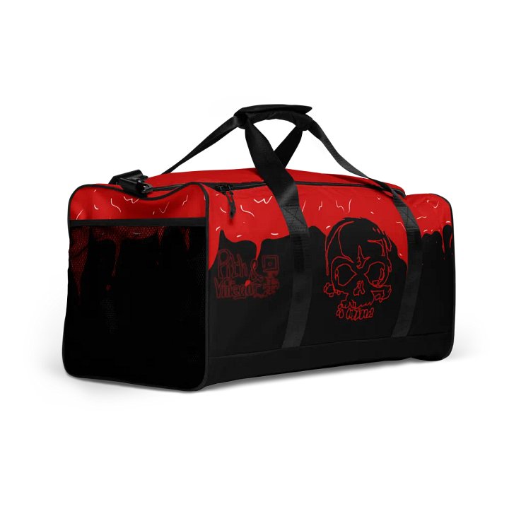 Skull and blood duffle bag product image (2)
