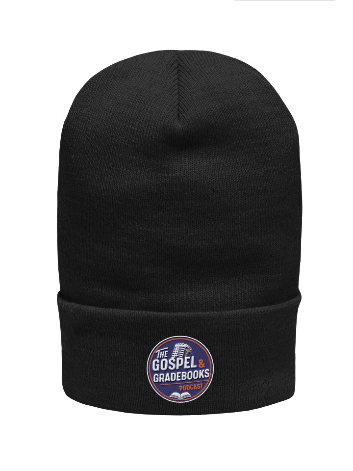 Podcast Logo Cuffed Beanie product image (1)