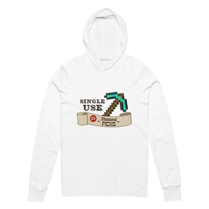 Single Use Pickaxe Tee Hoodie product image (2)