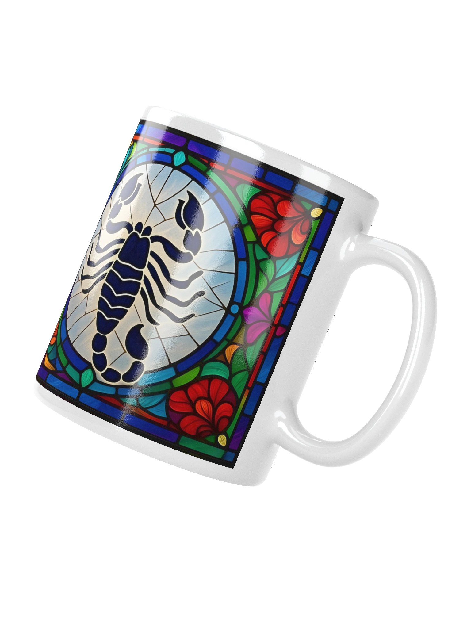 Scorpio Gloss White Mug product image (3)