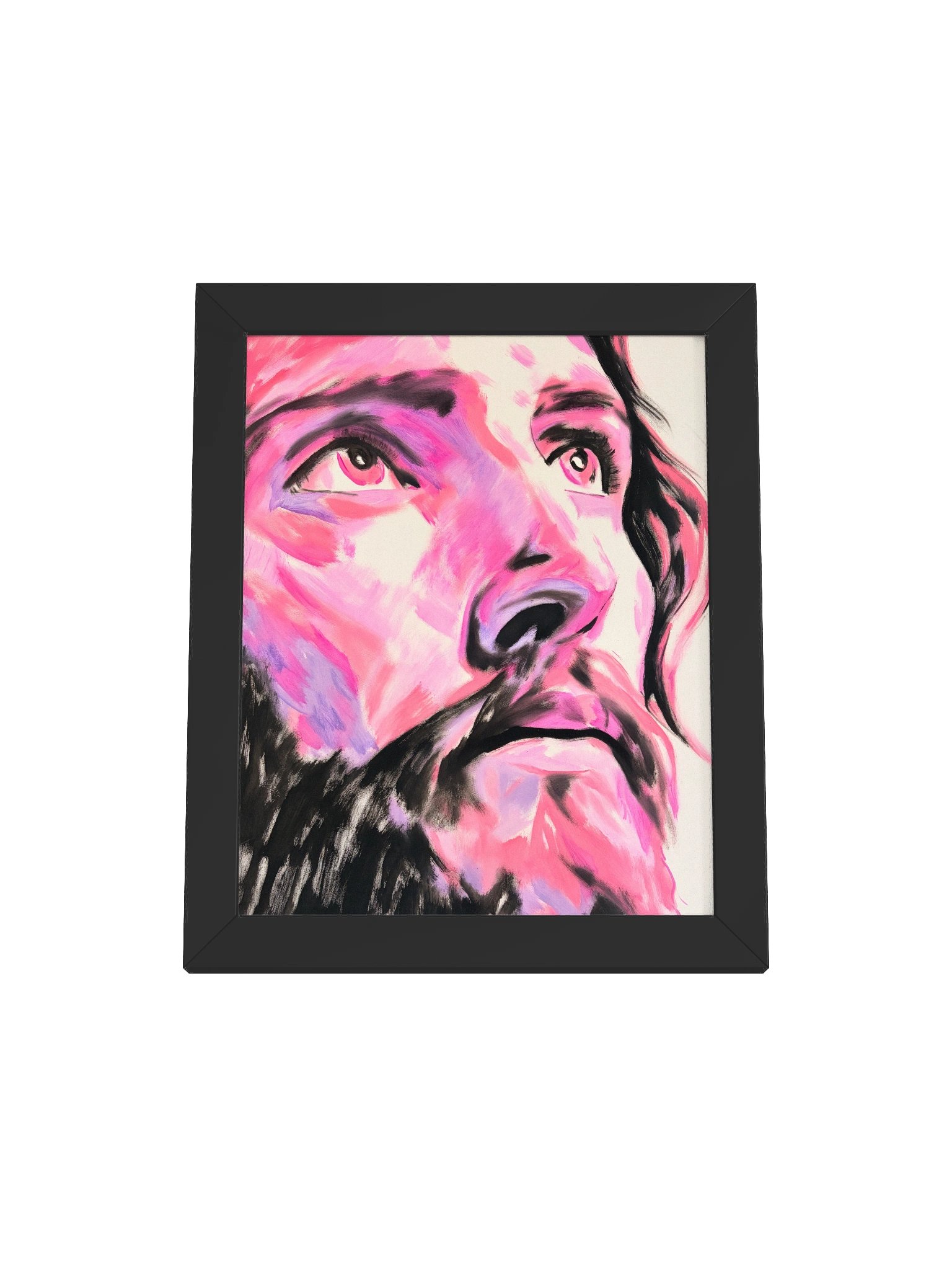 Jesus by Wamantha (Framed High-Quality Matte Fine Art Print) product image (6)
