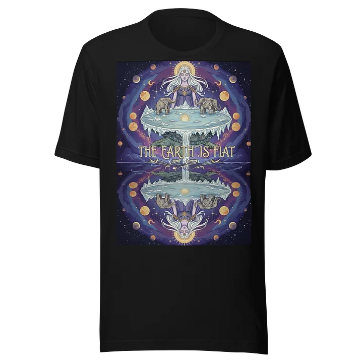 Mystical Flat Earth Unisex T-Shirt product image (1)