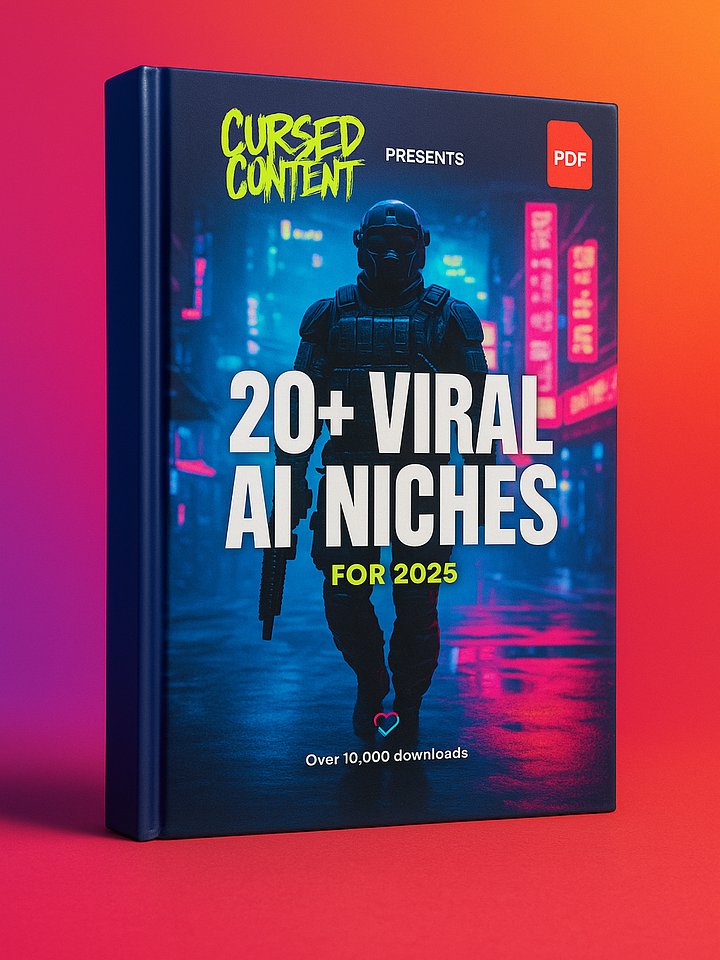 20+ VIRAL AI NICHES (PDF) product image (1)