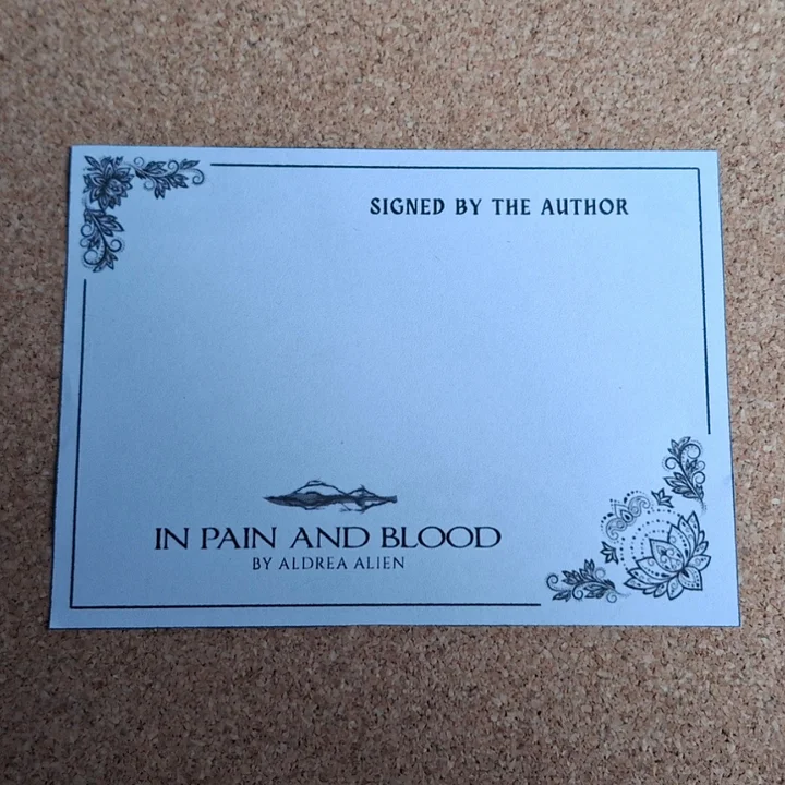 In Pain and Blood Bookplate product image (1)
