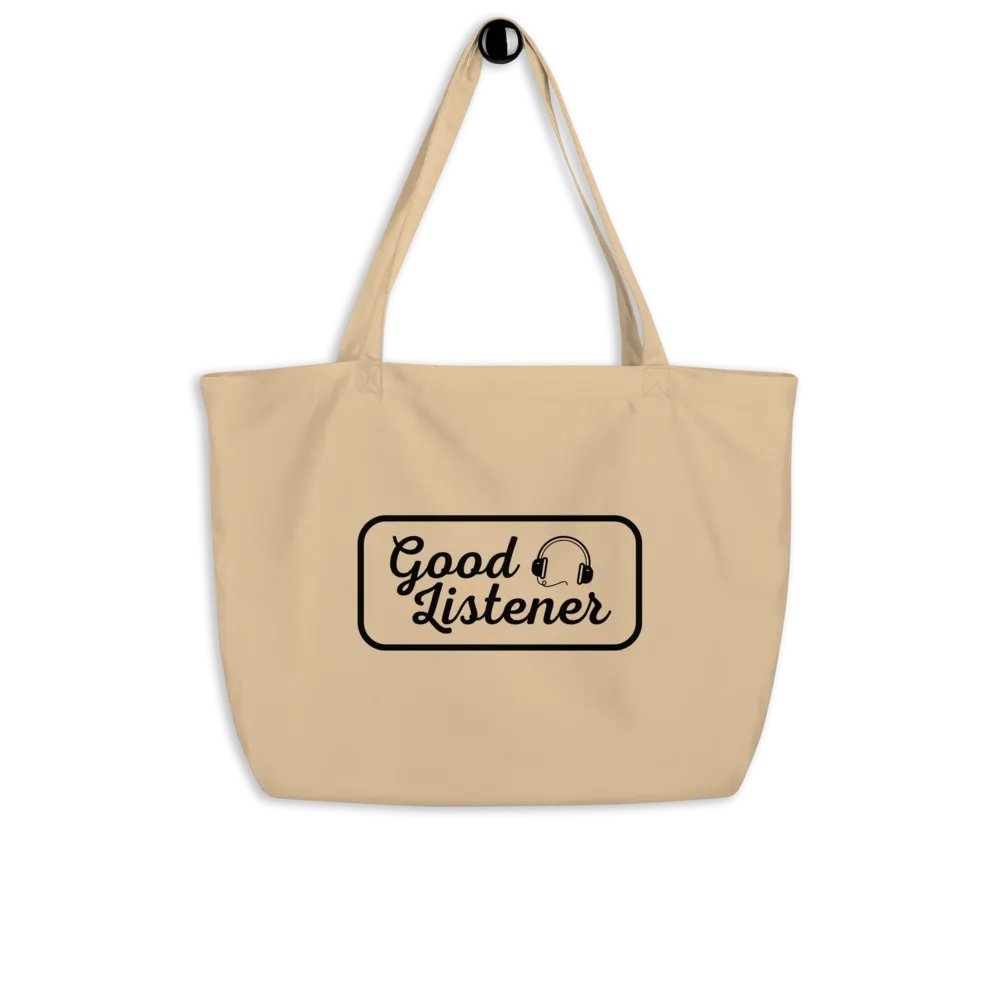 Good Listener Tote - Beige product image (4)
