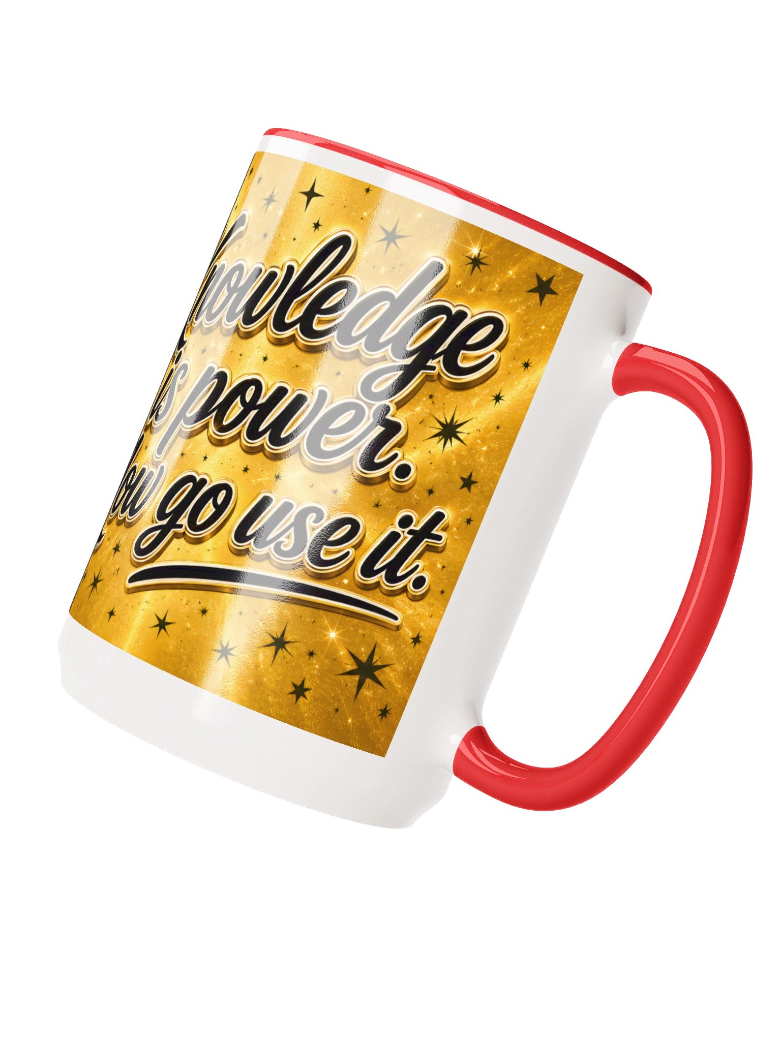 "Educated & Elevated" Graduation Mug — Gold Wrap product image (13)