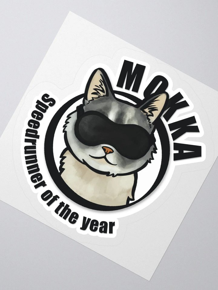 Mokka - Speedrunner of the Year Sticker product image (5)