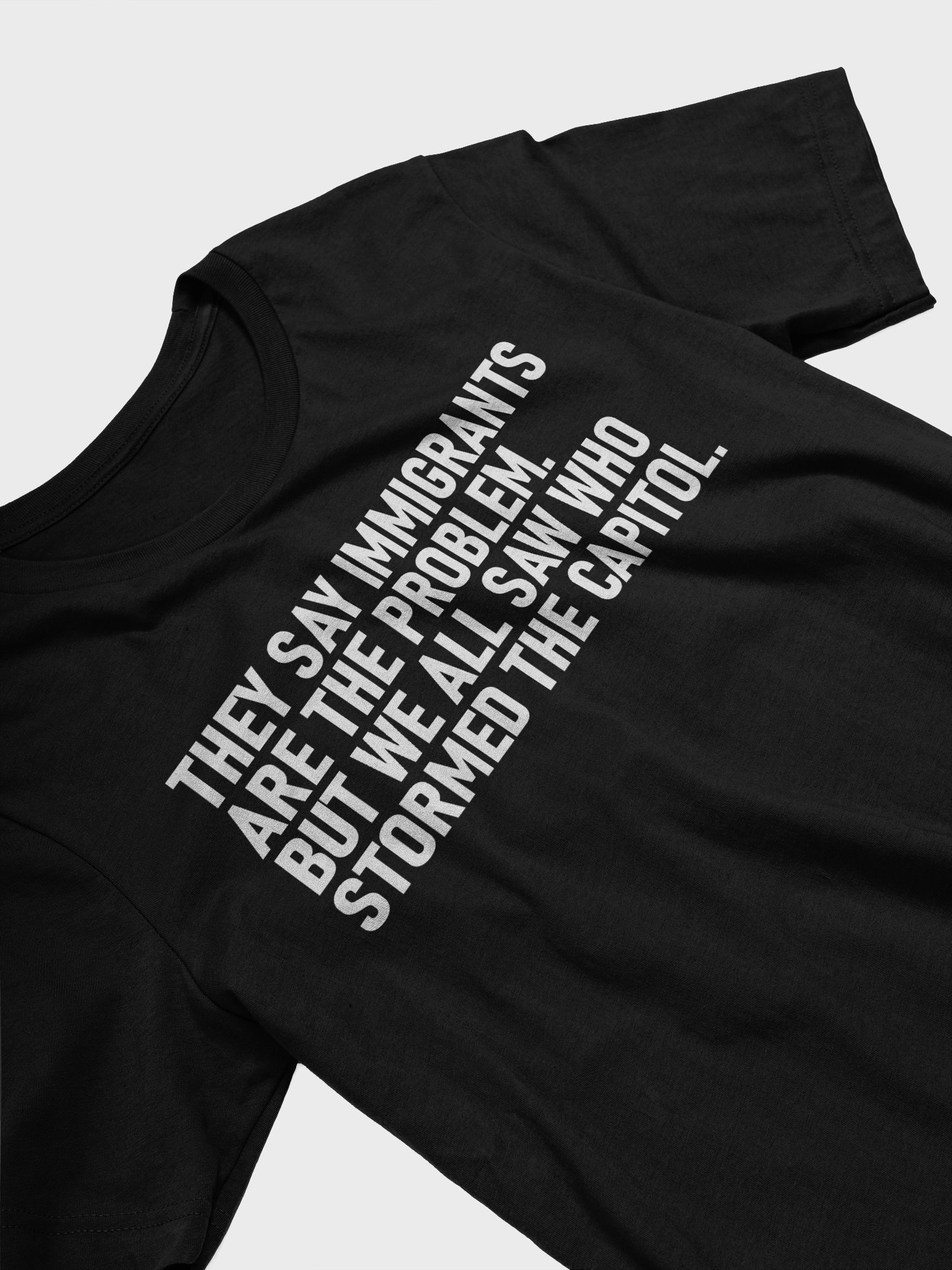 We All Saw Who Did It Statement Tee product image (2)