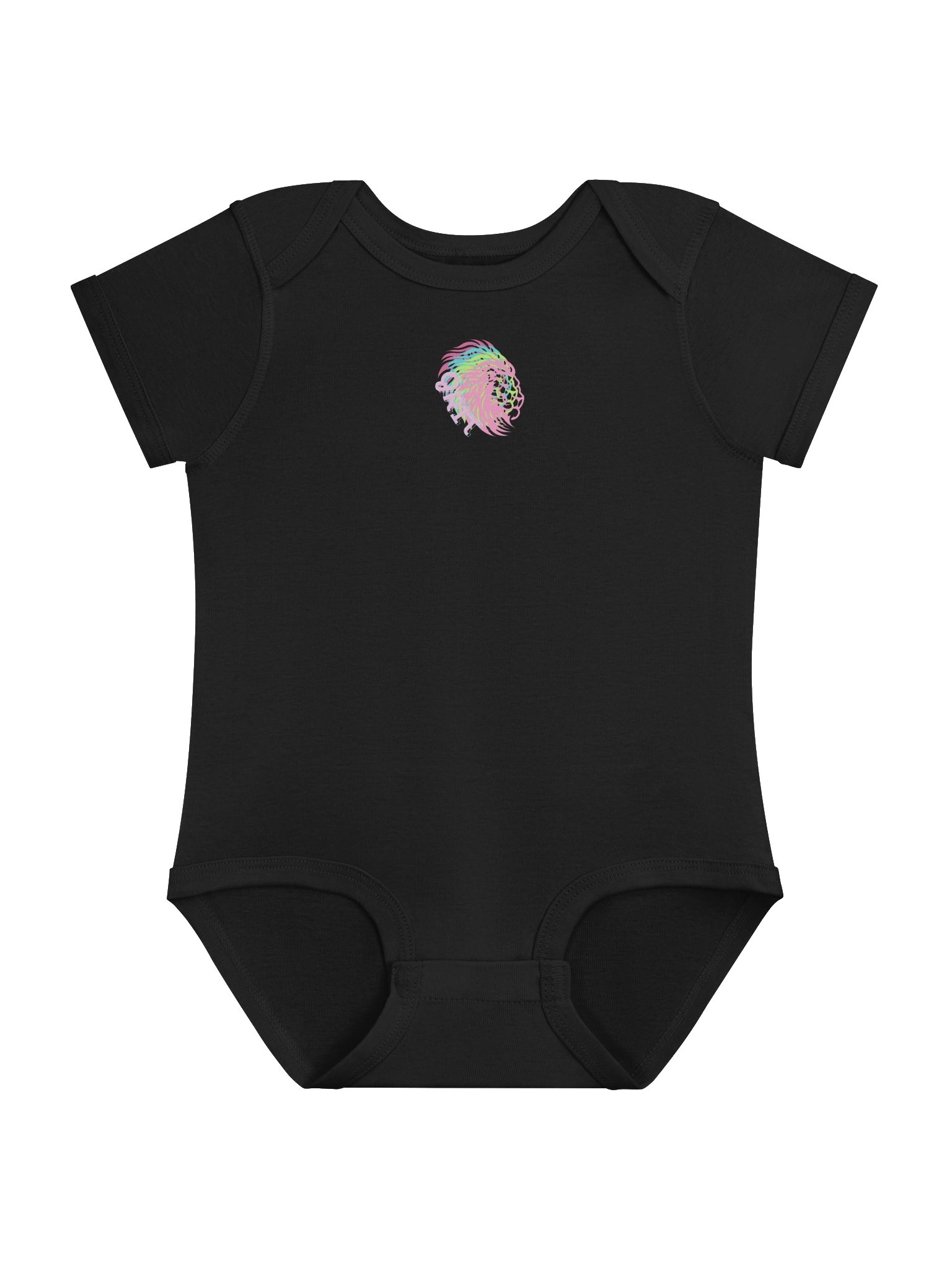 Neon Lion Logo Baby Bodysuit product image (1)