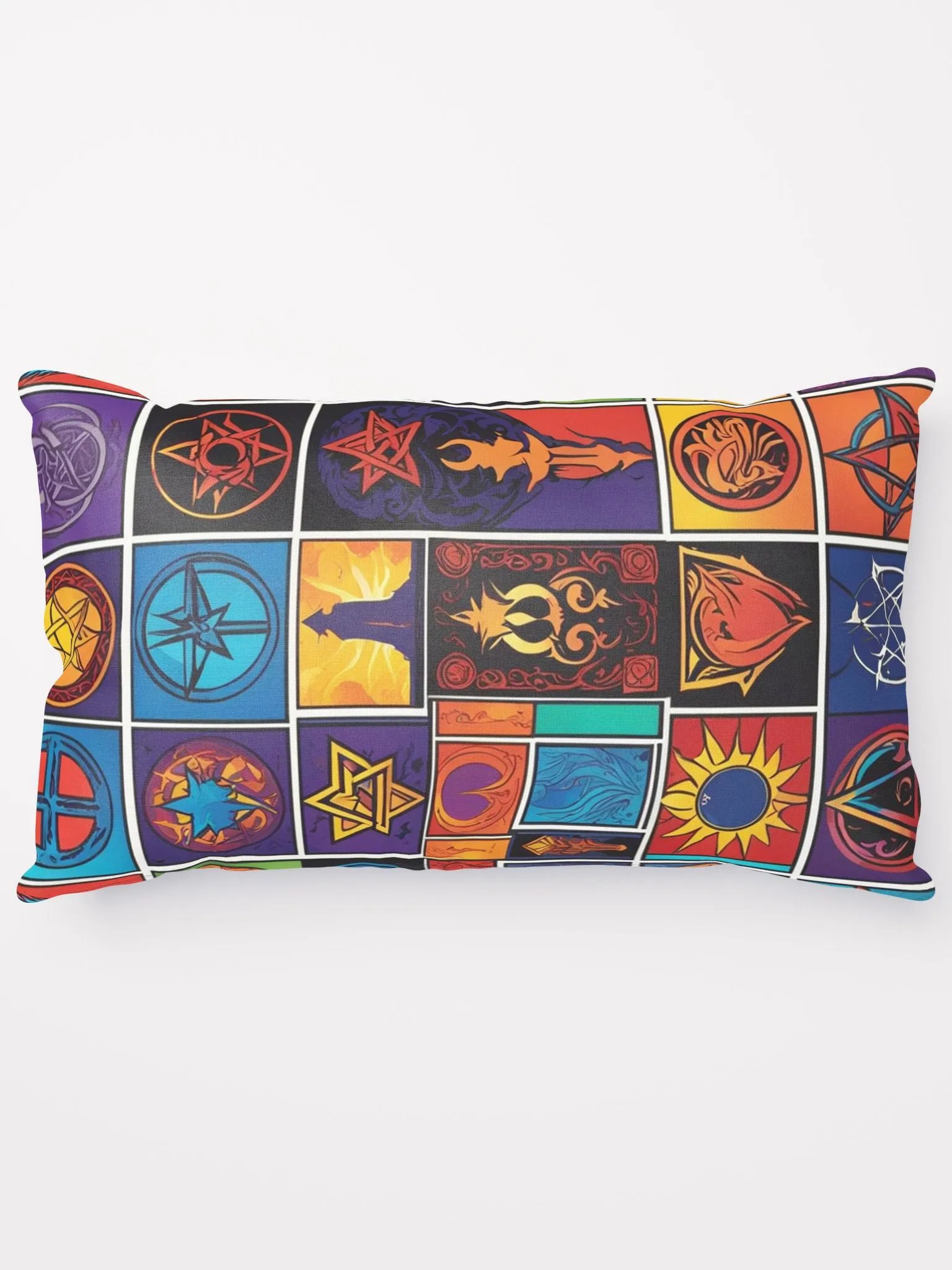 Brightly Coloured Symbology Cushion product image (5)