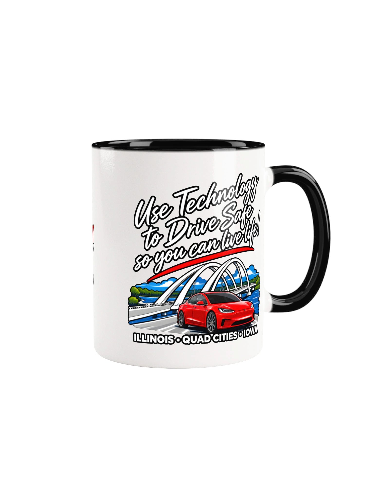 QC Tesla Guy New Logo Design Coffee Cup product image (2)