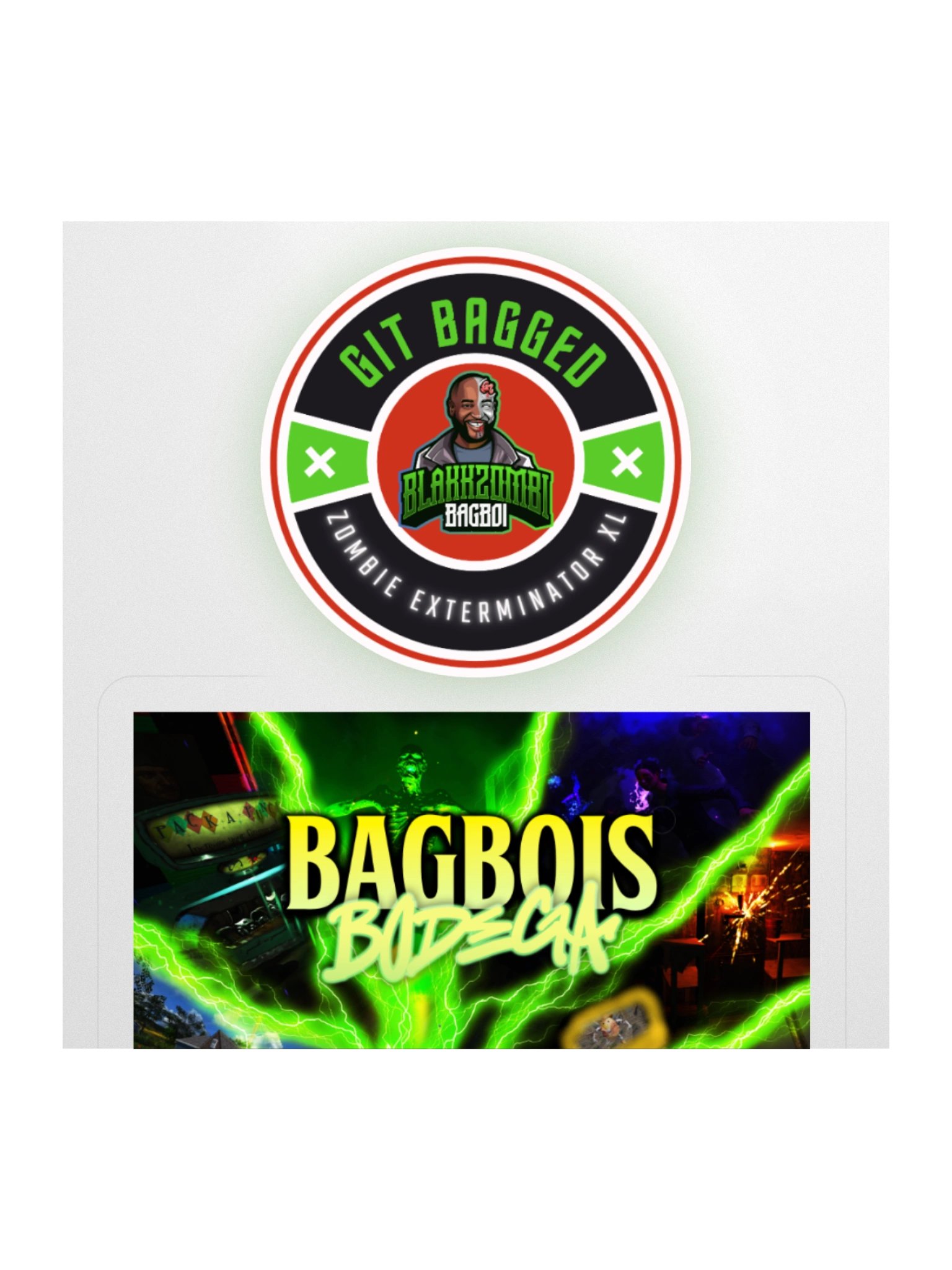 BAGBOI'S BODEGA/ GIT BAGGED Kiss Cut Stickers product image (3)