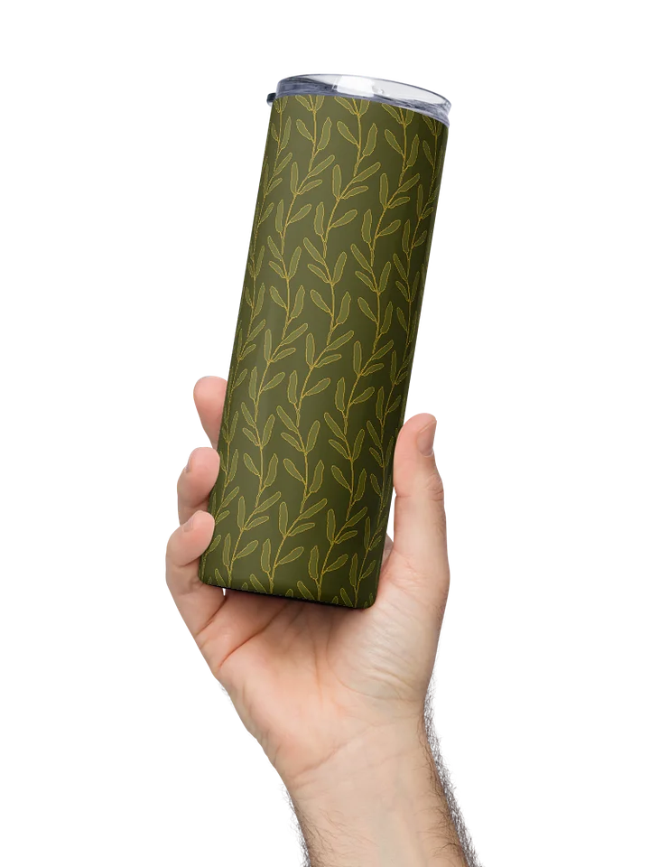 “Good Morning Wave” 20-ounce Stainless Steel Tumbler with Straw product image (2)