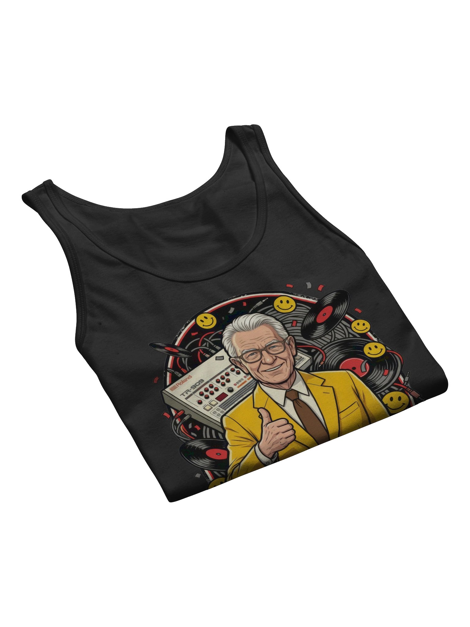 "No One Is Bigger Than Techno" tanktop product image (40)