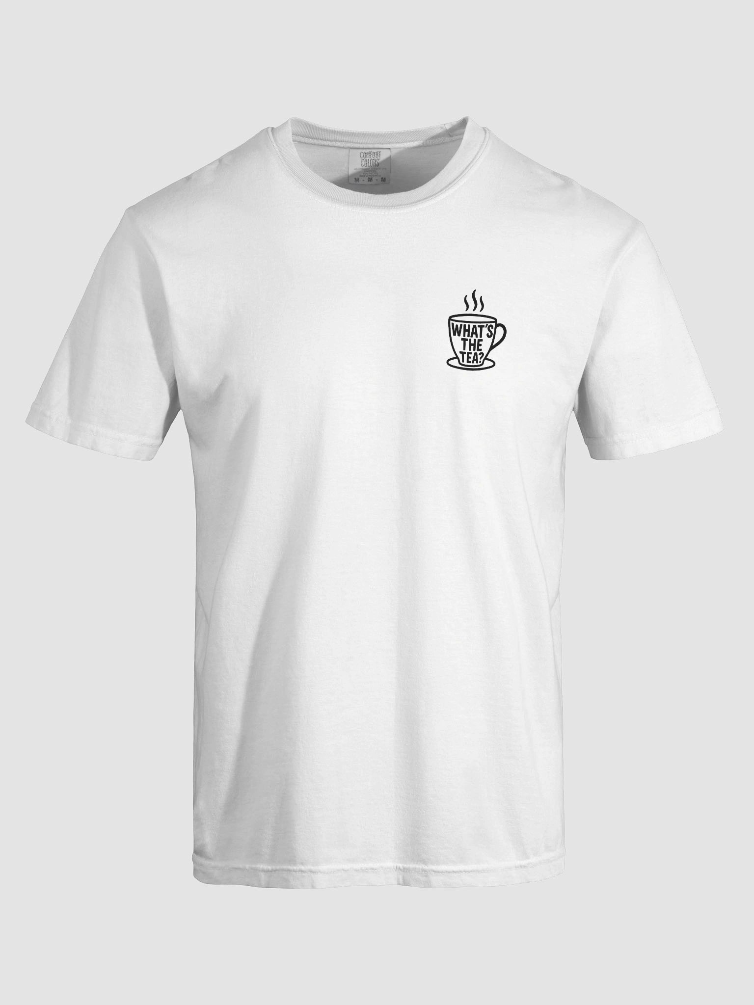 What's The Tea? T-Shirt - White product image (7)