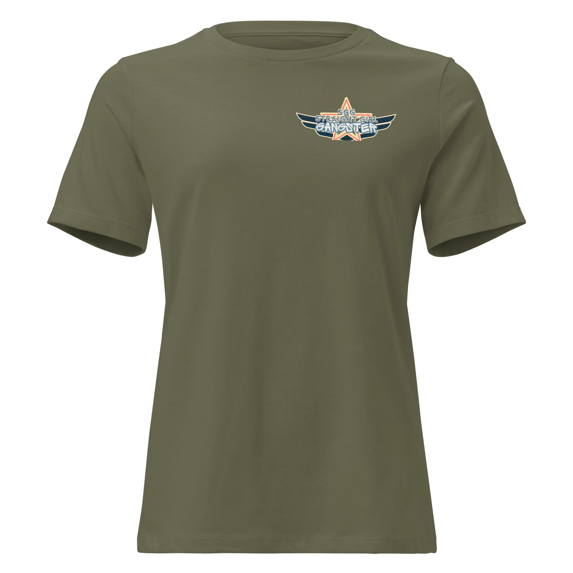 Straight Girl Gangster Basic Logo Tee product image (1)