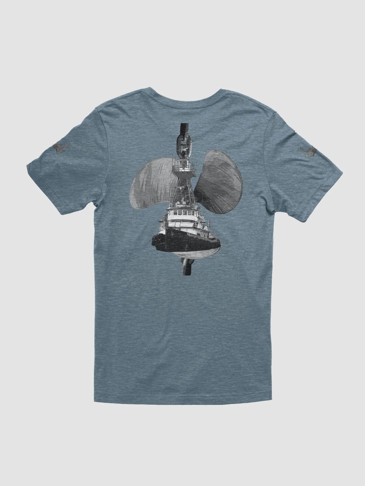 Barge Bridal Chain - 3 Prop & Tug CE – Vigilant Marine Workwear | Twin Anchor Apparel Sternwatch Tee Line product image (3)