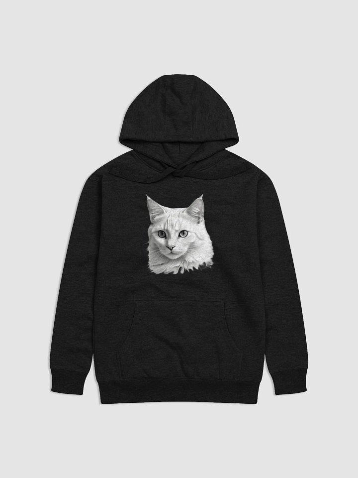 Elegant Cat Sketch Hoodie product image (5)