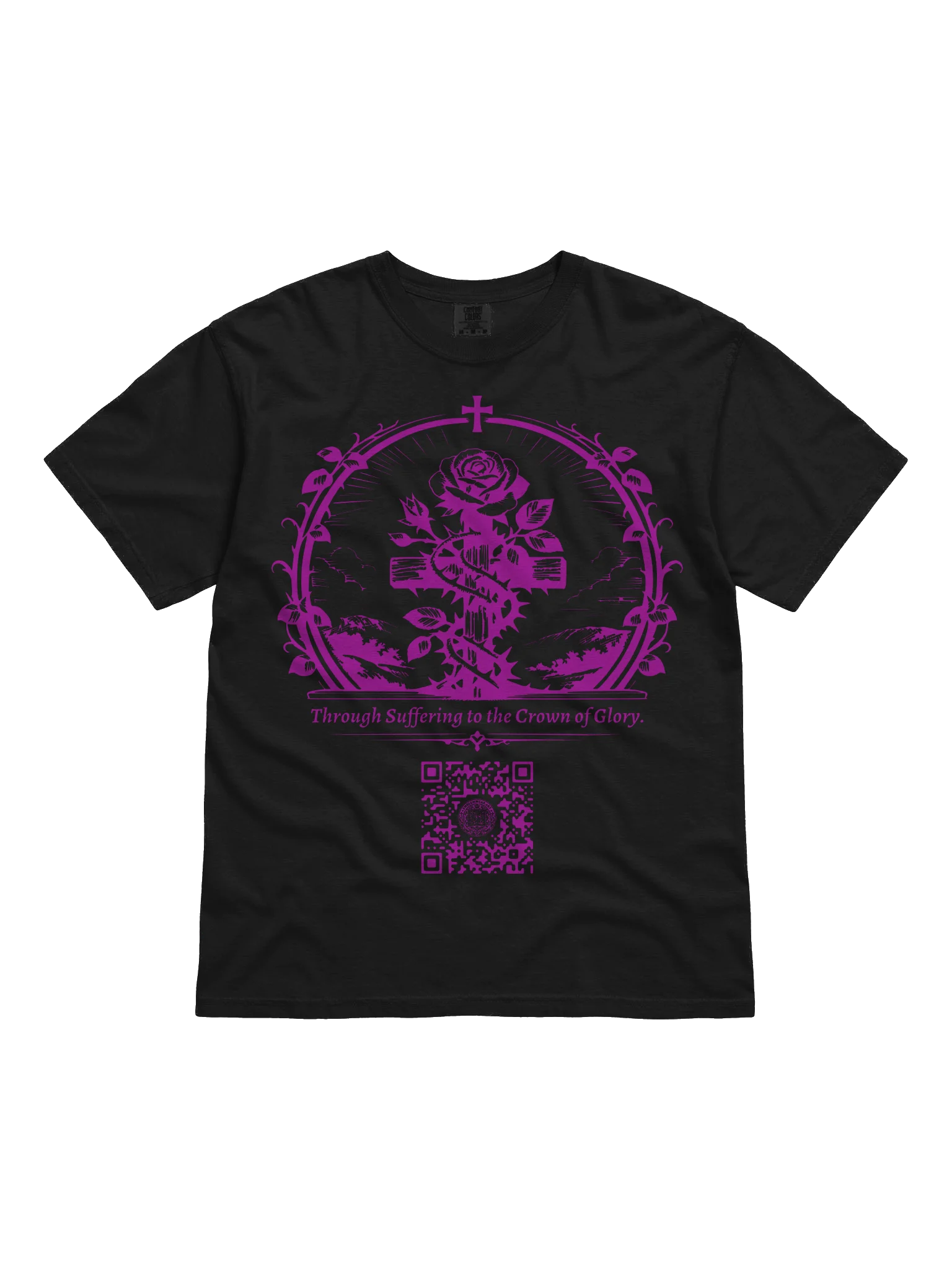 Rose and Thorns (Color on Black/White) product image (1)