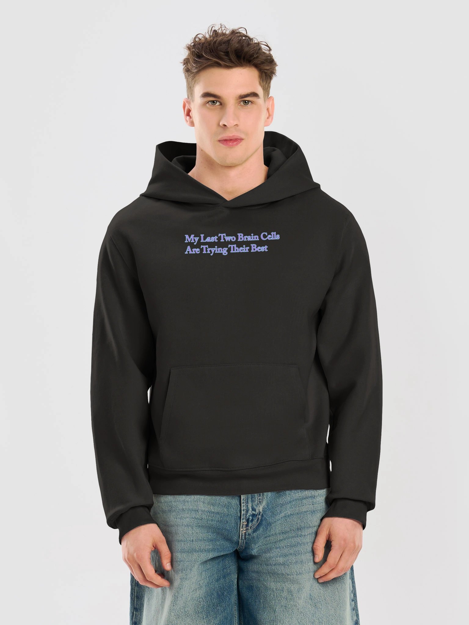 My Last Two Brain Cells Are Trying Their Best Oversized Hoodie product image (9)