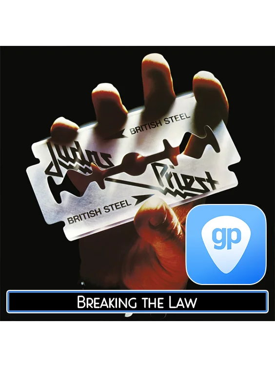 Breaking the Law | PDF Tab + Guitar Pro | Judas Priest product image (1)