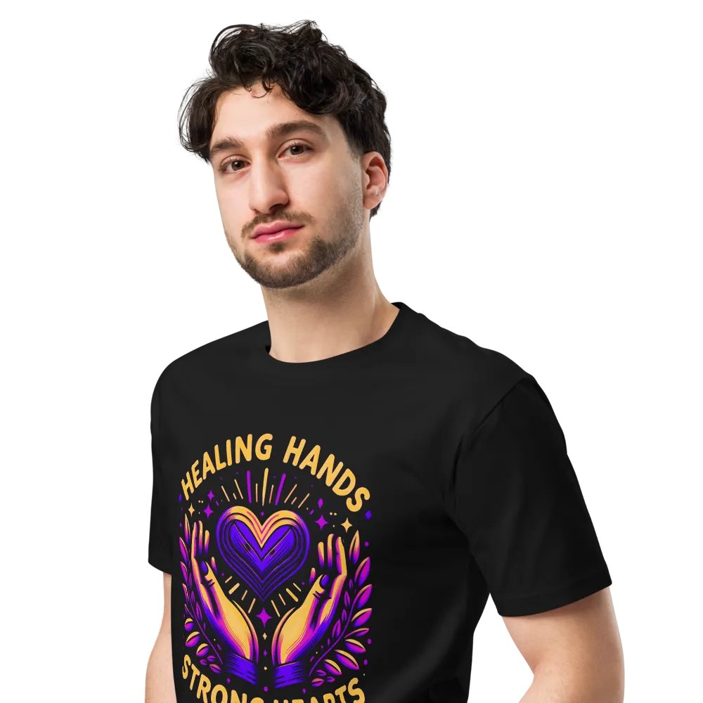strong hearts ,healing hands t-shirt product image (4)