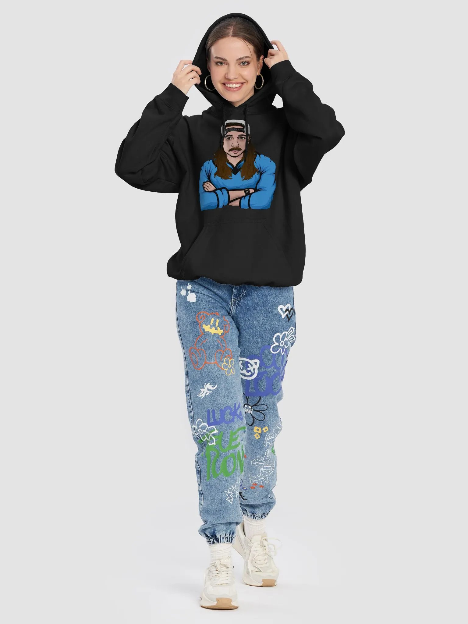 Wrytshots Cartoon Hoodie product image (8)