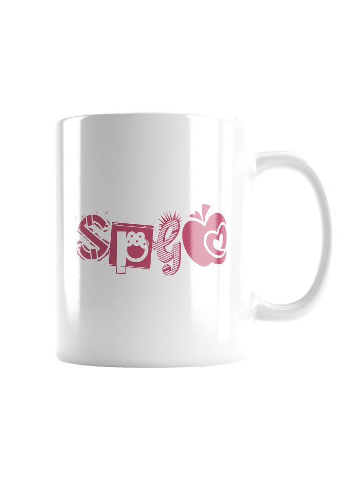 PINK/WHITE LIKE MUG product image (2)