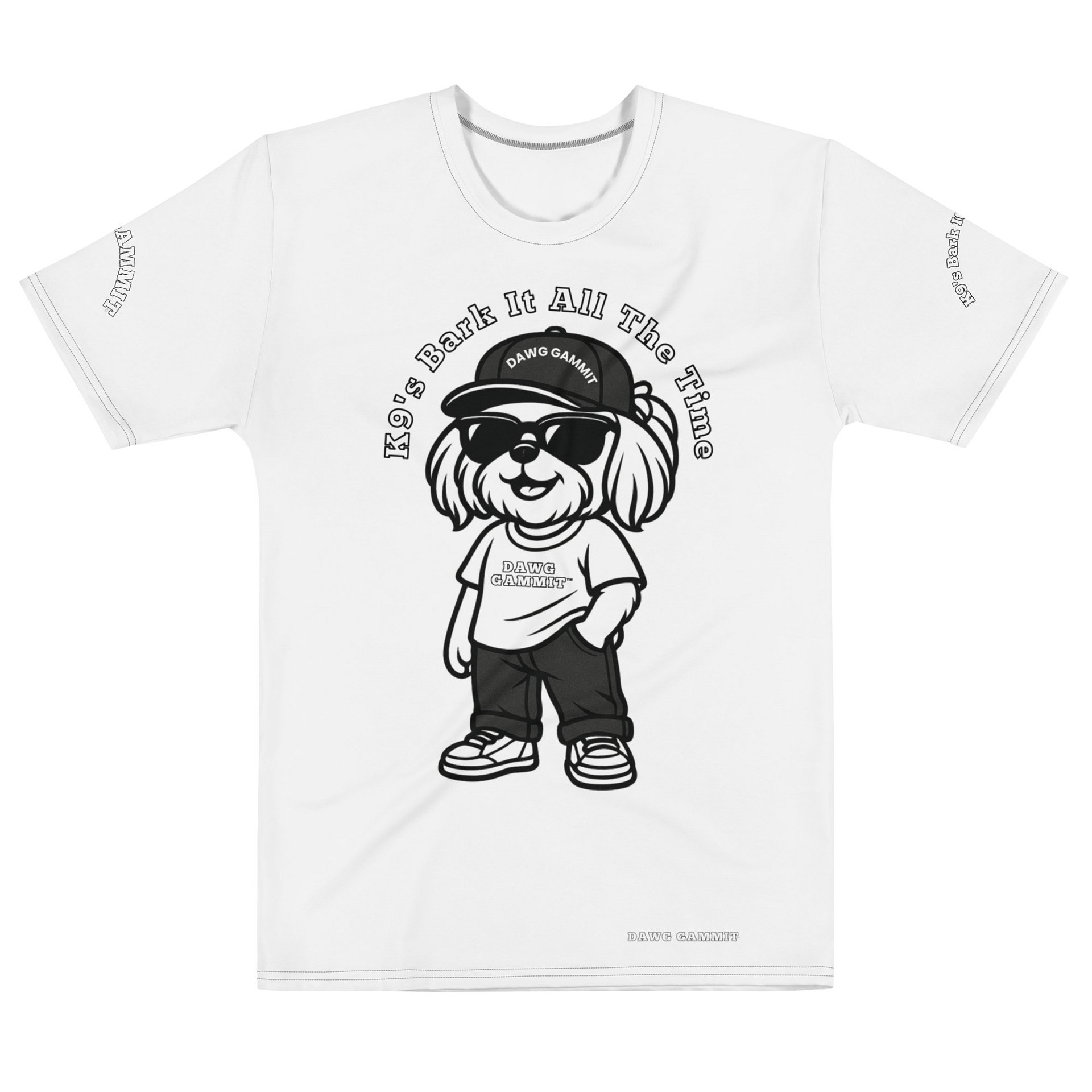 DAWG GAMMIT™ Yorkshire Terrier Signature White Tee product image (3)