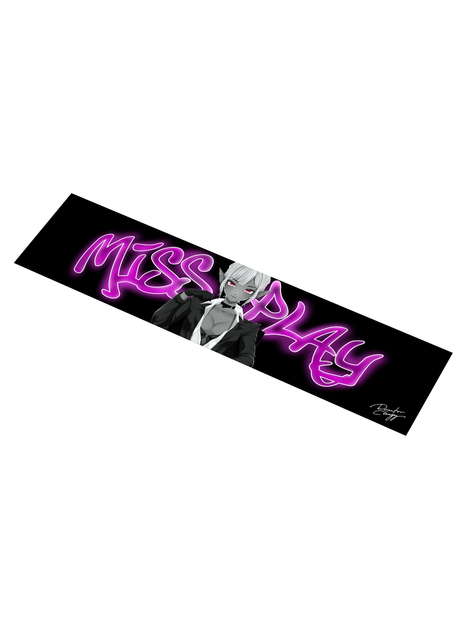 Director Miss Play Bumper Sticker product image (1)