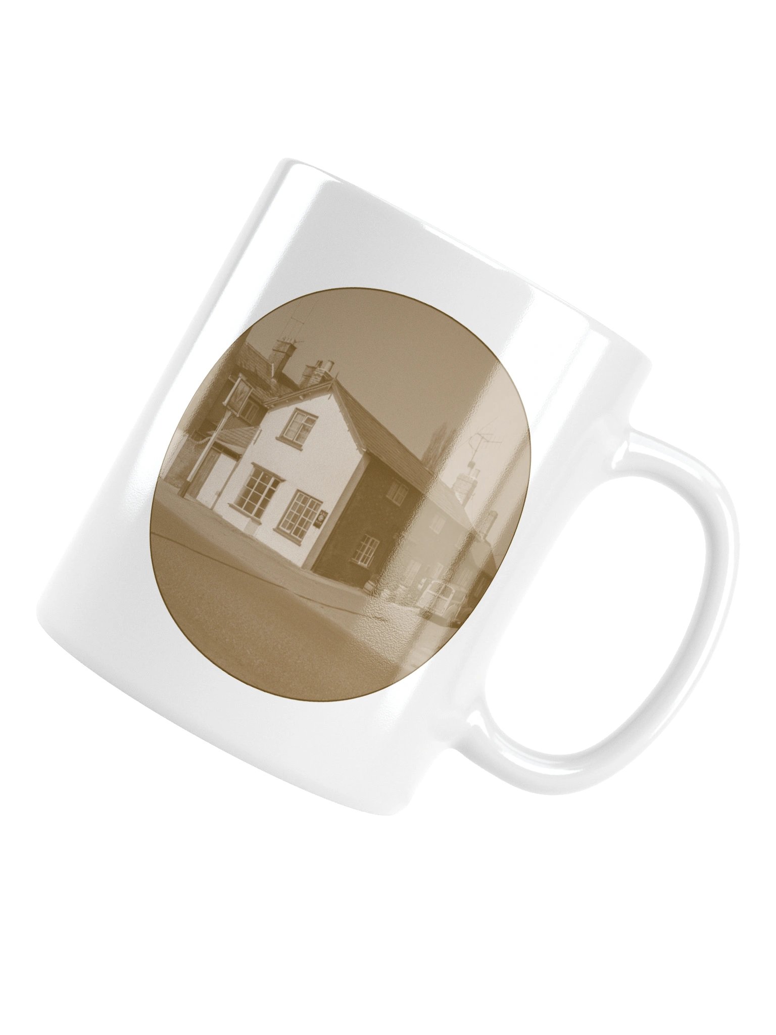 White Mug - Three Pigeons product image (5)