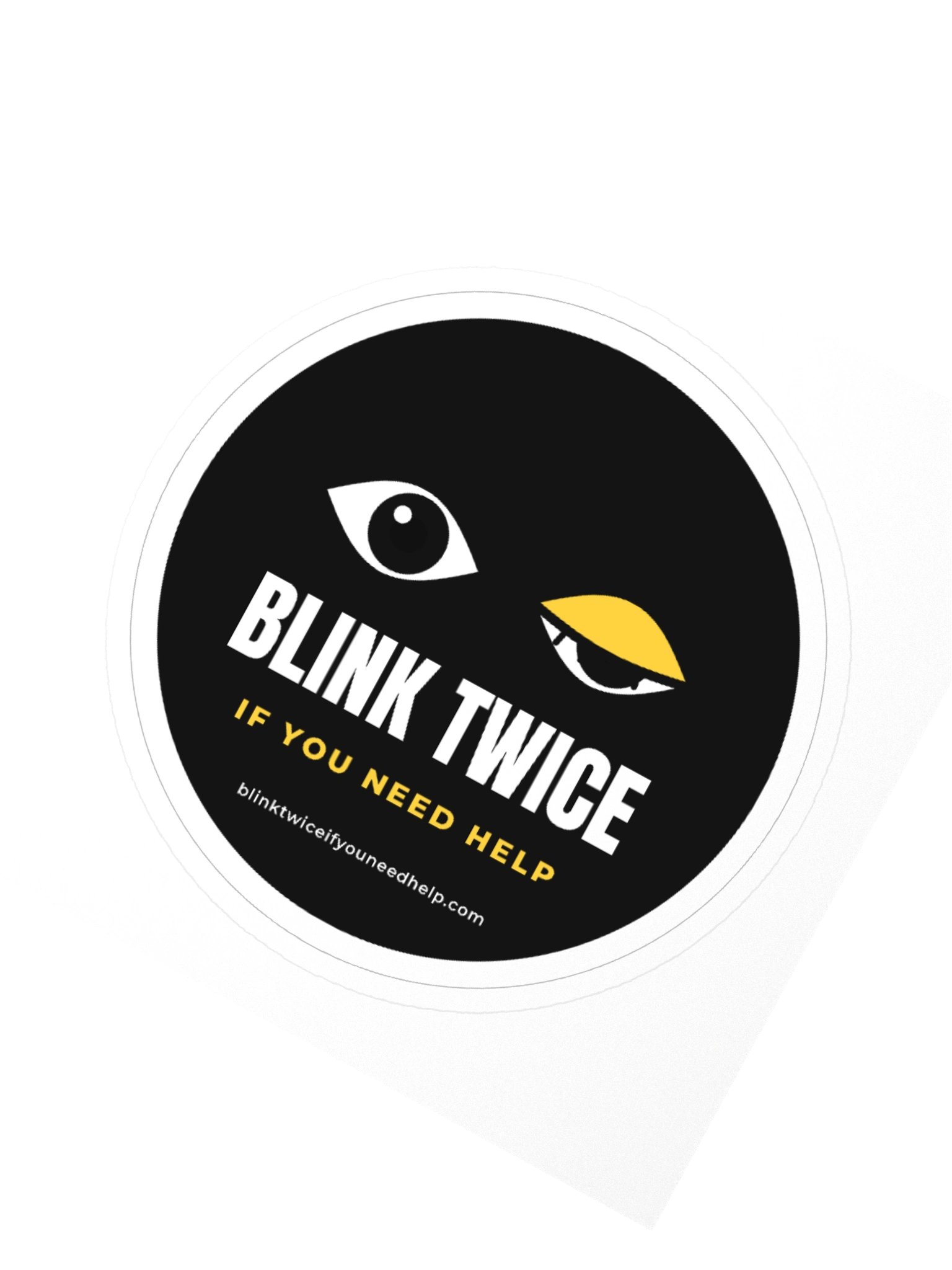 Blink Twice – Eyes Sticker product image (2)