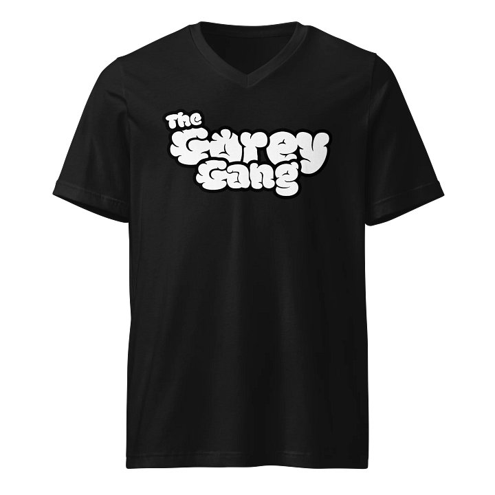 Gorey Gang B+W - Bella+Canvas Short Sleeve V-Neck Jersey T-Shirt product image (1)