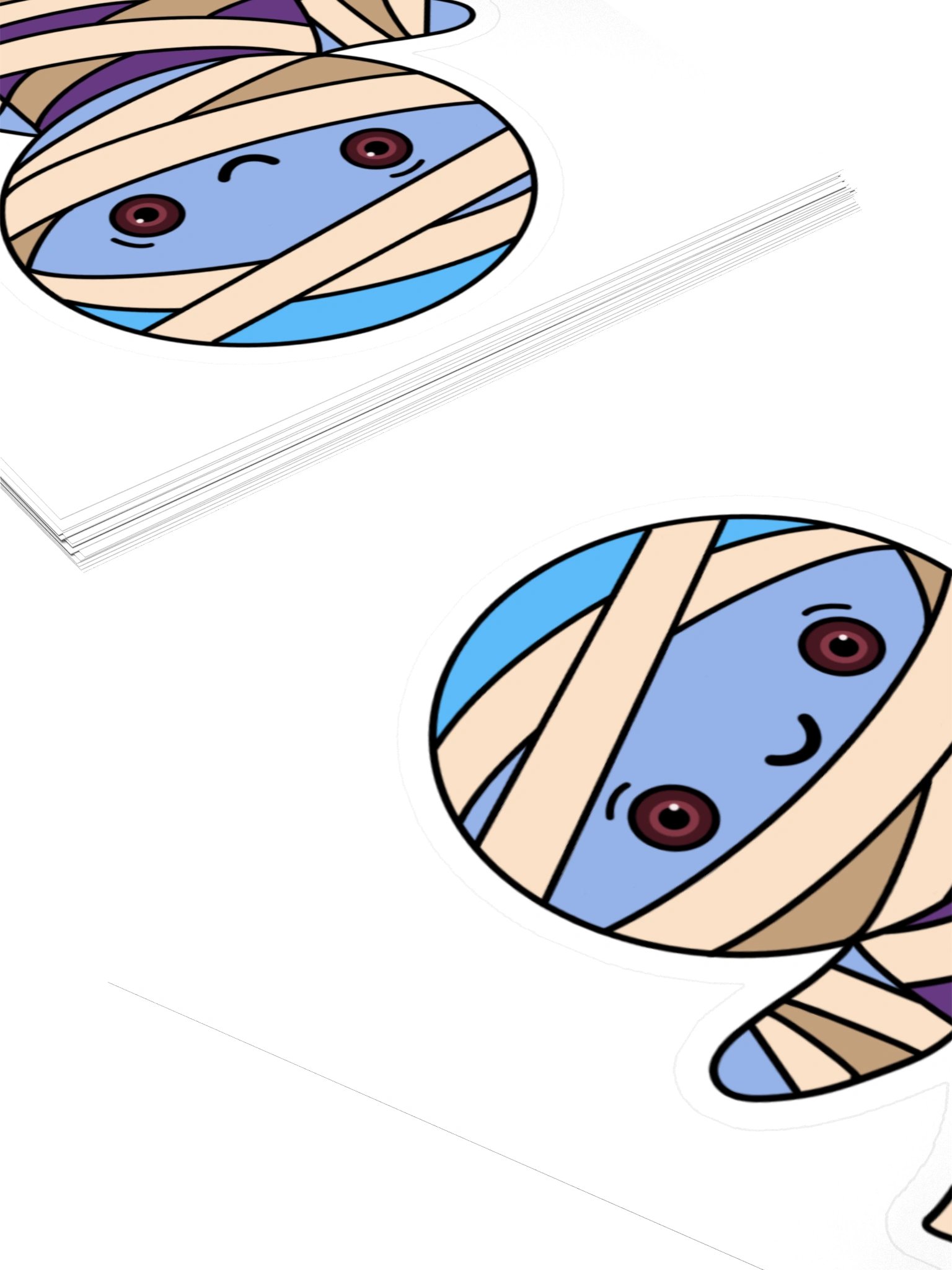 Mummy Squarsh Sticker product image (8)