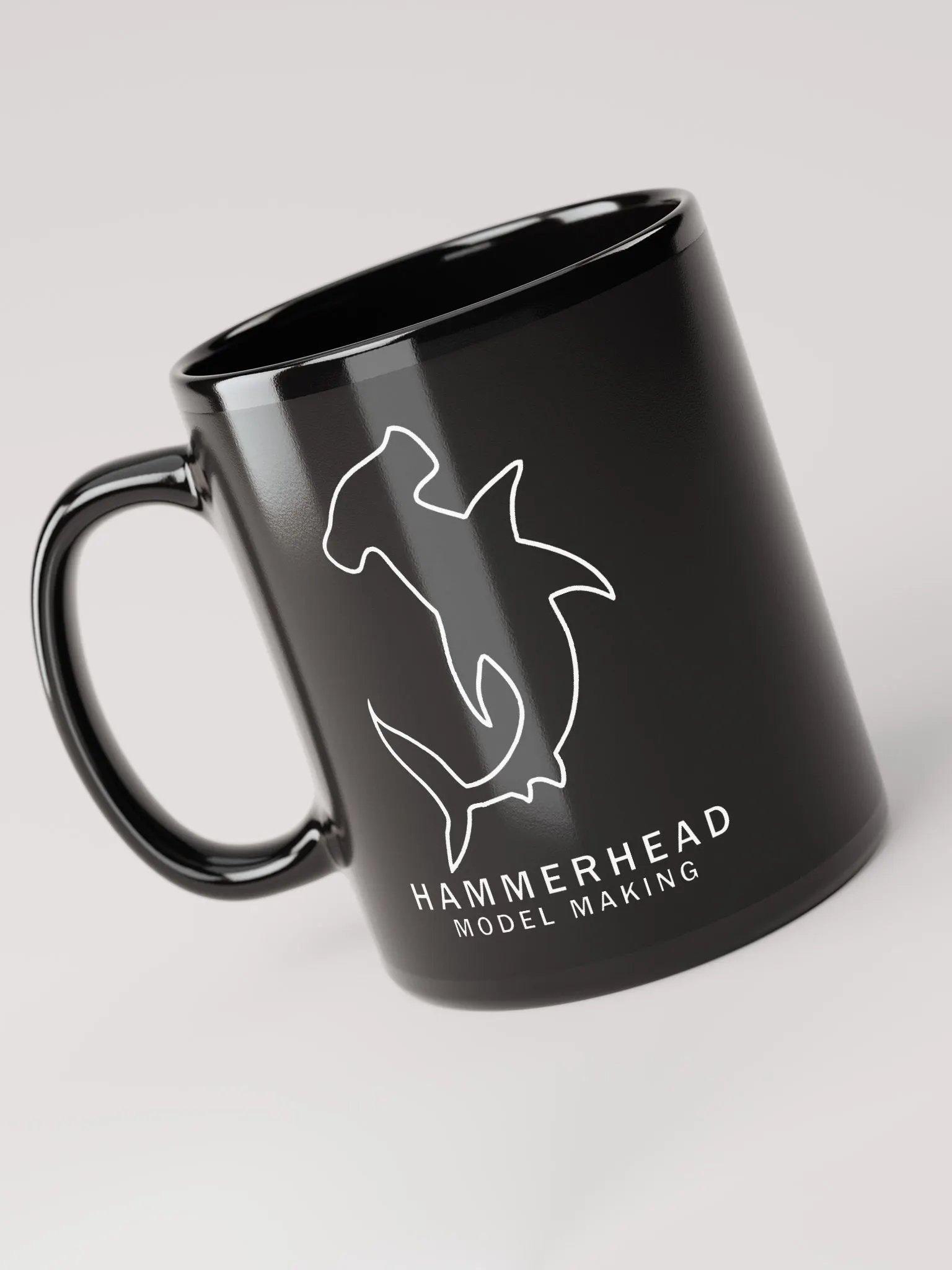 Black Mug with White Logo product image (1)
