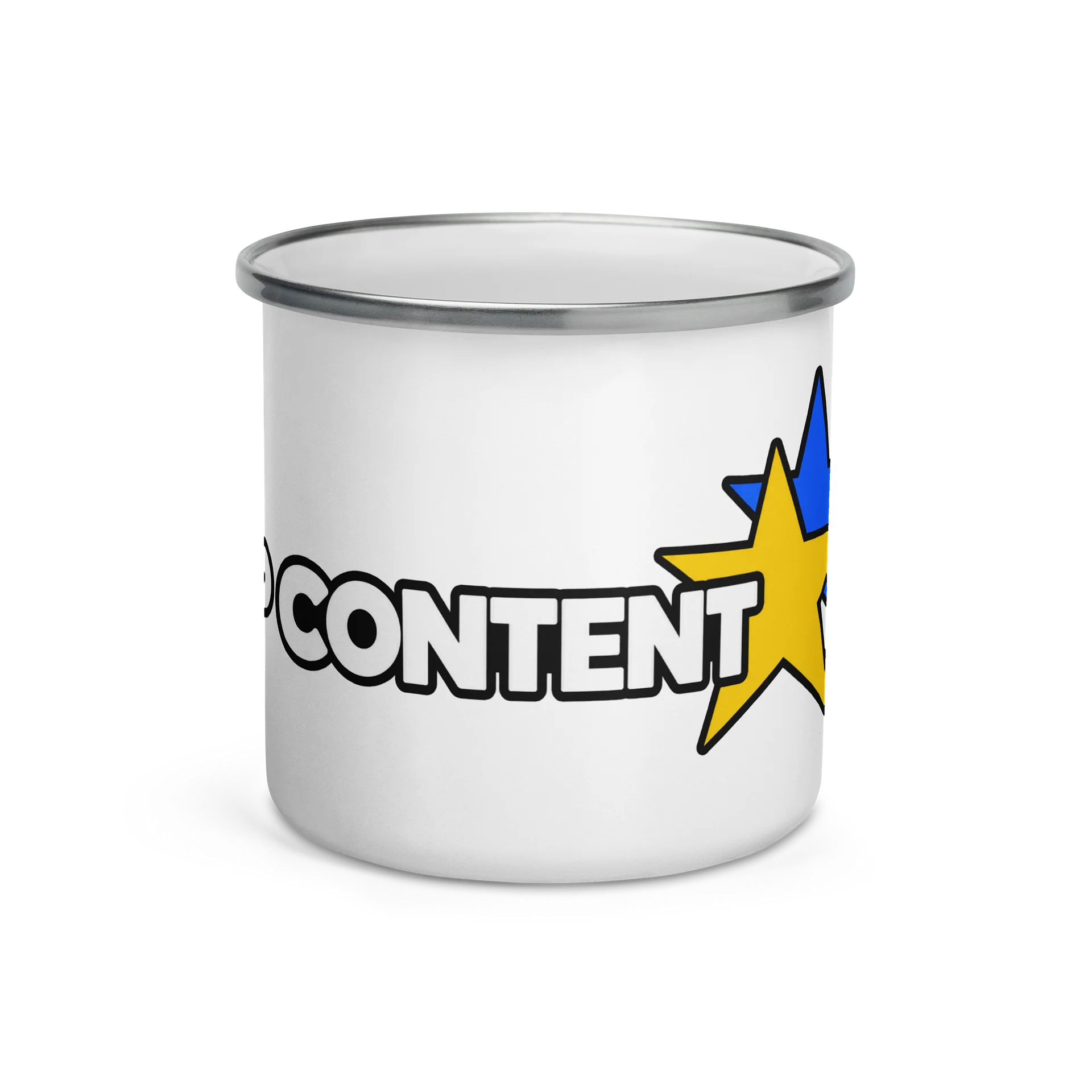 2P Content Enamel Mug product image (2)