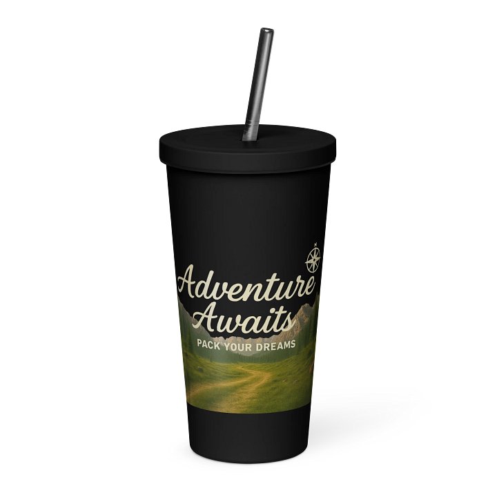 Adventure Awaits — Insulated Travel Tumbler product image (1)