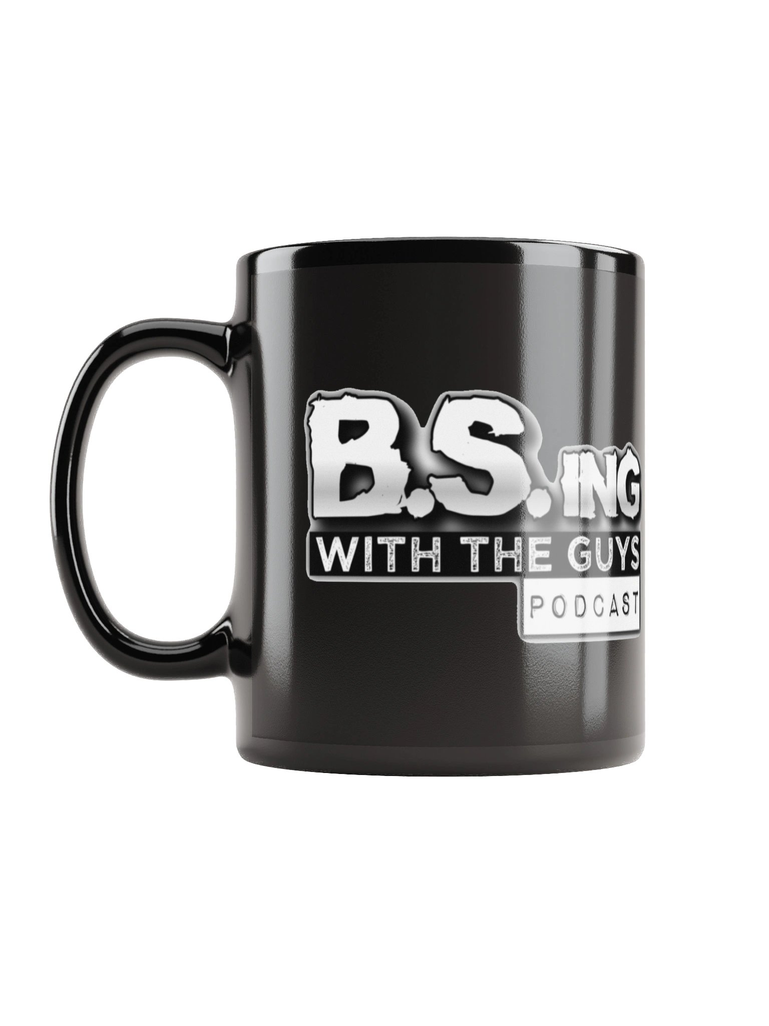 B.S.ing With The Guys black coffee mug product image (3)