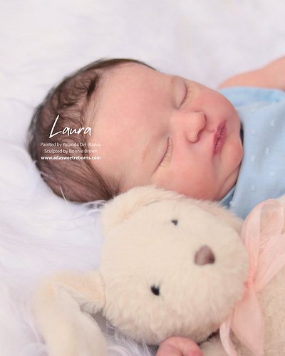 Bebé Reborn Kit “Laura” 💗
Pintada por Yolanda Del Blanco
Esculpida por @thebonniebrowncollection 

¡Disponible por encargo pe...