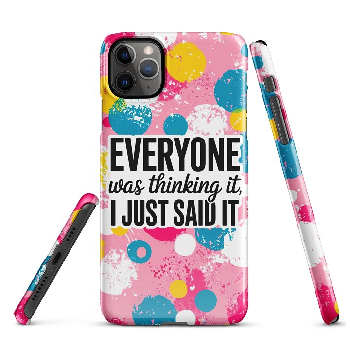 Bold Utterance Snap Case product image (3)