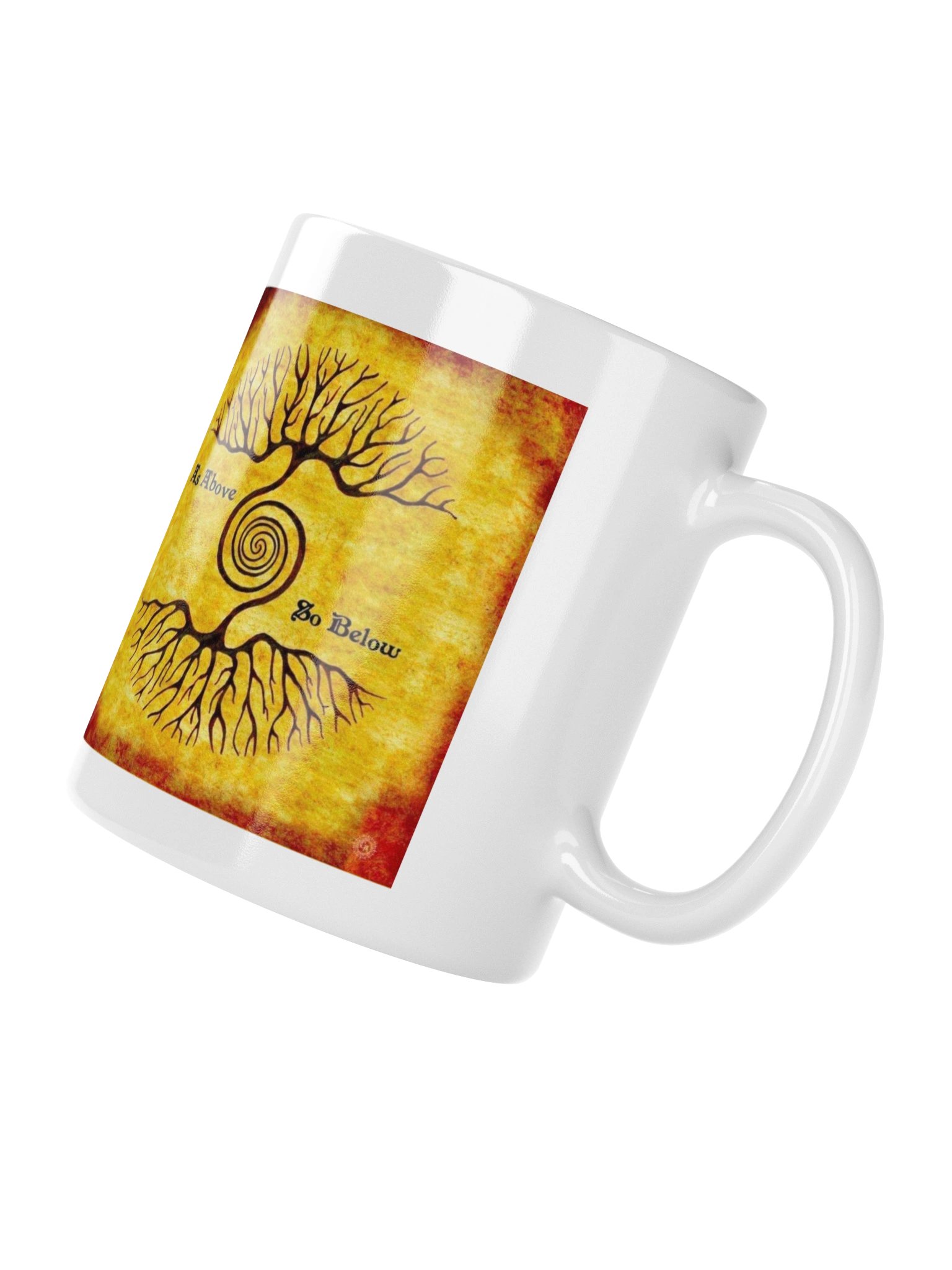 As Above So Below Tree of Life Mug | Spiritual Celestial Coffee Mug product image (4)