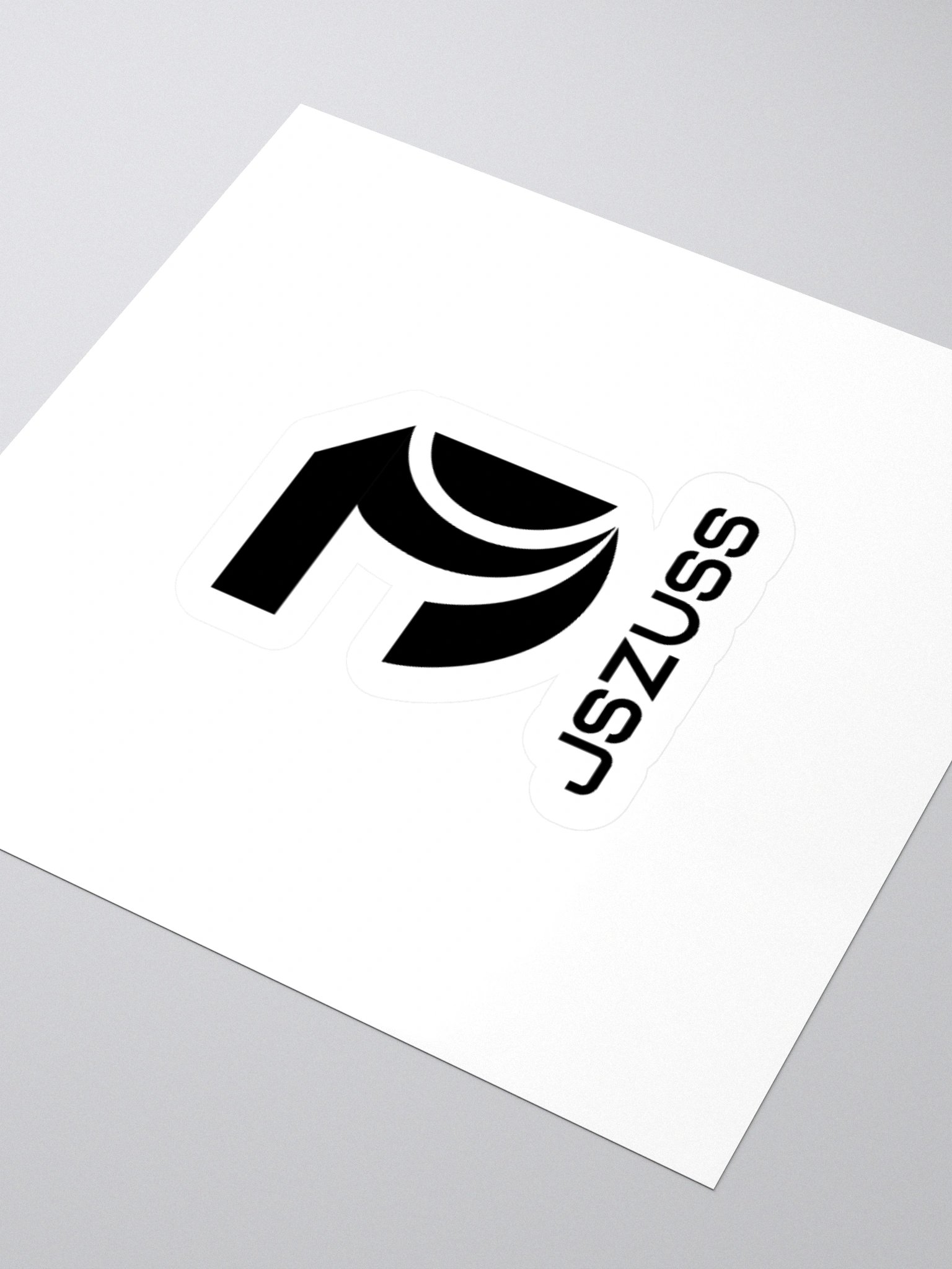 Jszuss Black Logo Sticker product image (3)